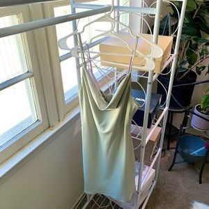 Urban Outfitters Lavender Mallory Cowl Neck Slip Dress